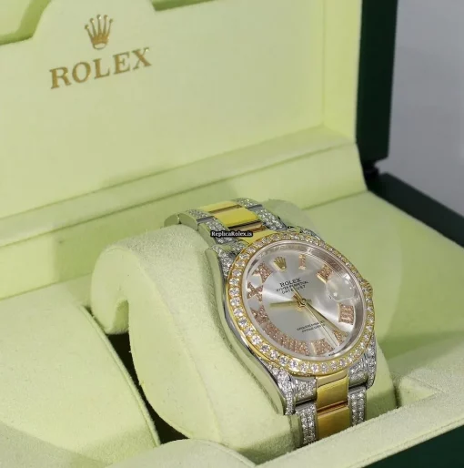 Distinctive Fake Rolex Datejust 116203 Automatic Movement 36mm Steel Case Watch - Image 6