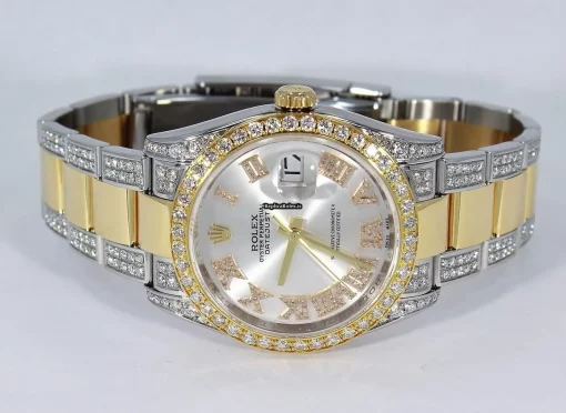 Distinctive Fake Rolex Datejust 116203 Automatic Movement 36mm Steel Case Watch - Image 9
