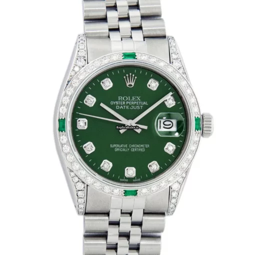 Epic Fake Rolex Datejust 16030 Caliber 3035 Automatic Movement 36mm Steel Case Mens/unisex Watch