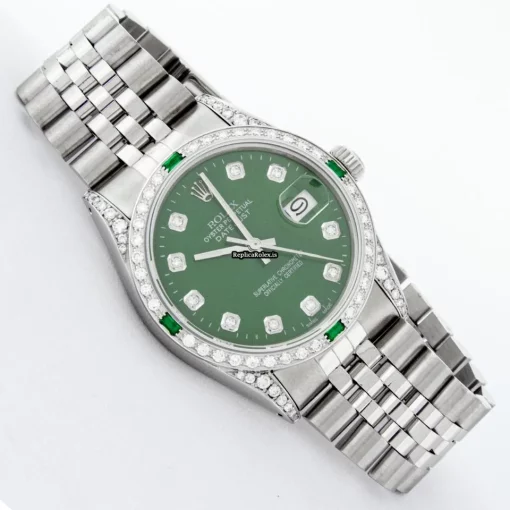 Epic Fake Rolex Datejust 16030 Caliber 3035 Automatic Movement 36mm Steel Case Mens/unisex Watch - Image 3