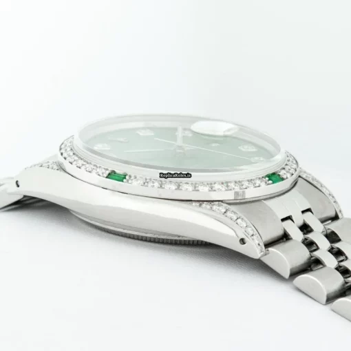 Epic Fake Rolex Datejust 16030 Caliber 3035 Automatic Movement 36mm Steel Case Mens/unisex Watch - Image 8