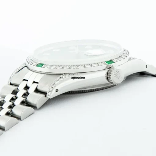 Epic Fake Rolex Datejust 16030 Caliber 3035 Automatic Movement 36mm Steel Case Mens/unisex Watch - Image 9