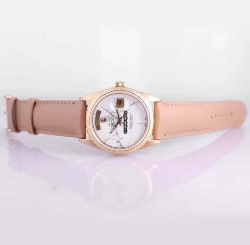 Incredible Fake Rolex Day-date 36 18238 Automatic Movement 36mm Yellow Gold Case Mens/unisex Watch - Image 4