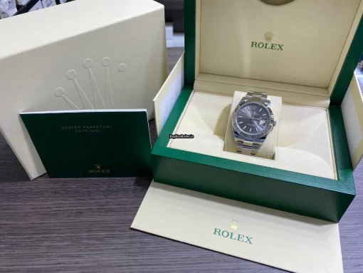 Fantastic Fake Rolex Datejust 126334 Caliber 3235 Automatic Movement 41mm Steel Case Mens/unisex Watch - Image 2