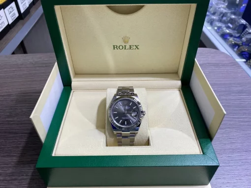 Fantastic Fake Rolex Datejust 126334 Caliber 3235 Automatic Movement 41mm Steel Case Mens/unisex Watch - Image 3