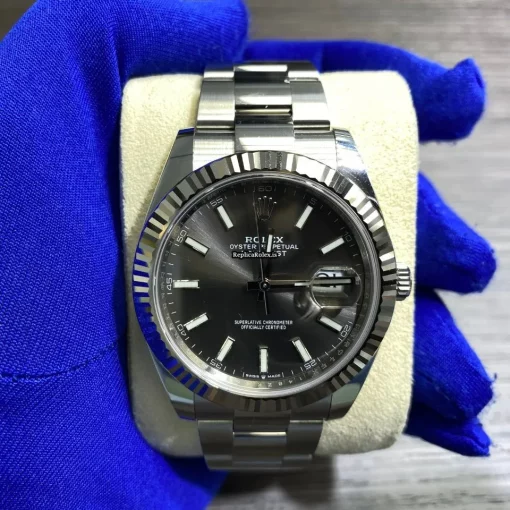 Fantastic Fake Rolex Datejust 126334 Caliber 3235 Automatic Movement 41mm Steel Case Mens/unisex Watch - Image 6