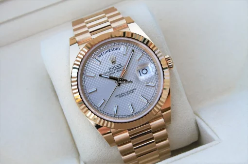 Exquisite Replica Rolex Day-date 40 228238 Caliber 3255 Automatic Movement 40mm Yellow Gold Case Mens/unisex Watch - Image 5