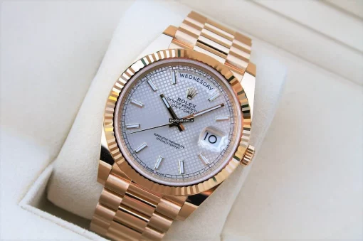 Exquisite Replica Rolex Day-date 40 228238 Caliber 3255 Automatic Movement 40mm Yellow Gold Case Mens/unisex Watch - Image 6