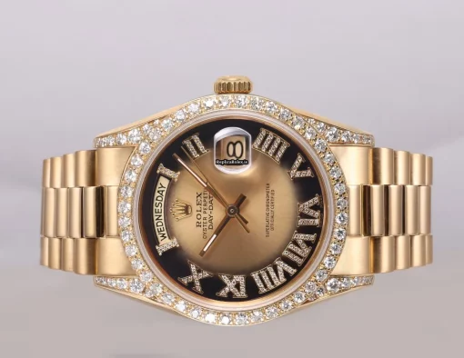 Mind-boggling Fakes Rolex Day-date 36 18238 Automatic Movement Mens/unisex Watch - Image 2