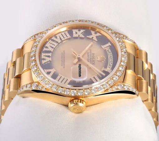 Mind-boggling Fakes Rolex Day-date 36 18238 Automatic Movement Mens/unisex Watch - Image 4