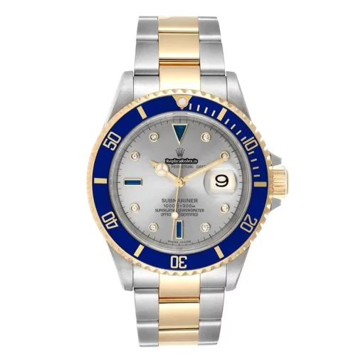 High Quality Replica Rolex Submariner Date 16613 Caliber 3135 Automatic Movement 40mm Gold/steel Case Mens/unisex Watch - Image 2