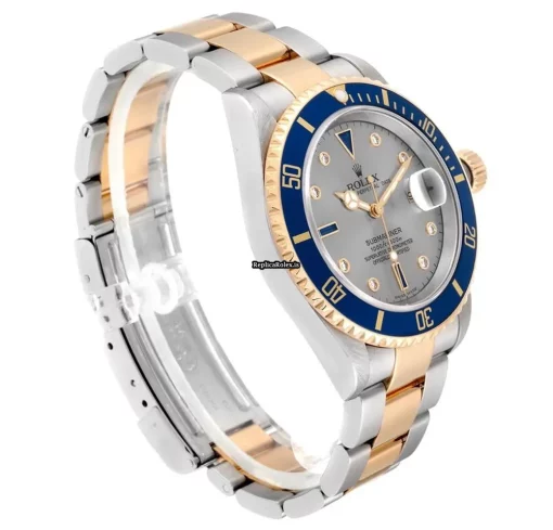 High Quality Replica Rolex Submariner Date 16613 Caliber 3135 Automatic Movement 40mm Gold/steel Case Mens/unisex Watch - Image 5