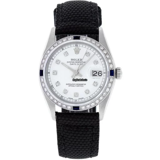 Trustworthy Replica Rolex Datejust Caliber 3035 Automatic Movement 36mm Steel Case Mens/unisex Watch - Image 2
