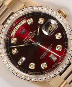 Wonderful Replica Rolex Day-date 36 18238 Automatic Movement 36mm Yellow Gold Case Mens/unisex Watch