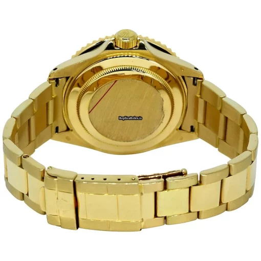 Awesome Replica Rolex Yacht-master Caliber 3135 Automatic Movement 40mm Yellow Gold Case Mens/unisex Watch - Image 4