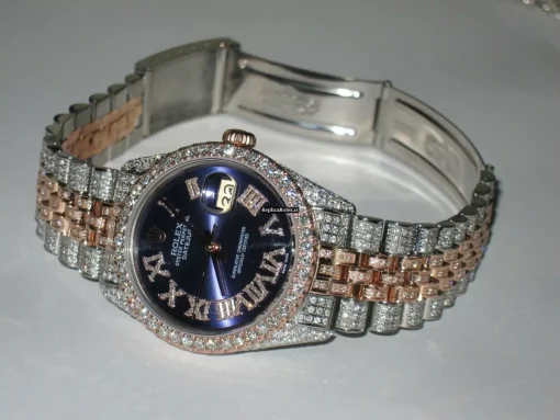 High-end Replica Rolex Datejust Self Winding Automatic 36mm Gold/steel Case Mens/unisex Watch - Image 4