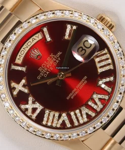 Fabulous Replica Rolex Day-date 36 18038 Automatic Movement 36mm Yellow Gold Case Mens/unisex Watch