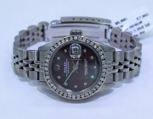 Durable Replica Rolex Lady-datejust 69174 Automatic Movement 26mm Steel Case Watch - Image 5