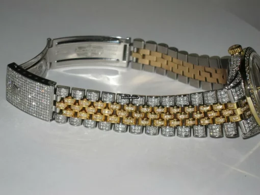 Nice Fake Rolex Datejust Self Winding Automatic 36mm Gold/steel Case Mens/unisex Watch - Image 9