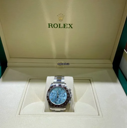 Awesome Replica Rolex Daytona 116506-0002 Caliber 4130 Automatic Movement 40mm Platinum Case Mens/unisex Watch - Image 7