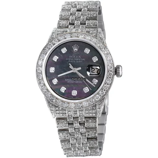 Popular Replica Rolex Datejust Self Winding Automatic 36mm Steel Case Mens/unisex Watch - Image 3