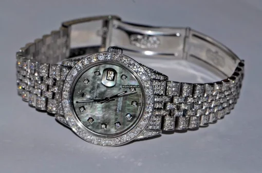 Durable Fake Rolex Datejust Self Winding Automatic 36mm Steel Case Mens/unisex Watch - Image 4