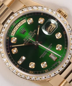 Top Fake Rolex Day-date 36 18238 Automatic Movement 36mm Yellow Gold Case Mens/unisex Watch