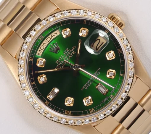 Top Fake Rolex Day-date 36 18238 Automatic Movement 36mm Yellow Gold Case Mens/unisex Watch