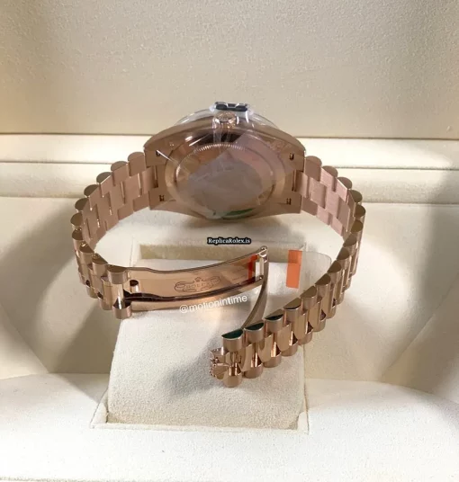 Swiss Knockoff Rolex Day-date 40 228345rbr Calibre 3255 Automatic Movement 40mm Rose Gold Case Mens/unisex Watch - Image 5