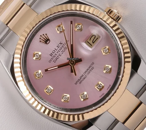 Defect Replica Rolex Datejust 116233 Automatic Movement 36mm Steel Case Watch