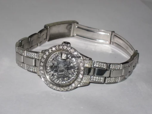 Lovely Fake Rolex Datejust Self Winding Automatic 26mm Steel Case Womens Watch - Image 5