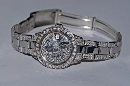 Lovely Fake Rolex Datejust Self Winding Automatic 26mm Steel Case Womens Watch - Image 6
