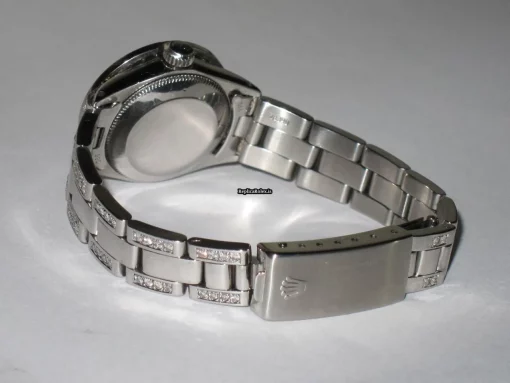 Lovely Fake Rolex Datejust Self Winding Automatic 26mm Steel Case Womens Watch - Image 9