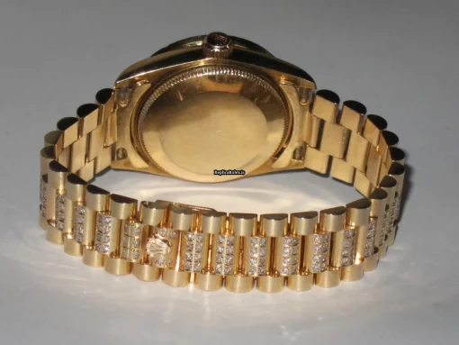 Superb Replica Rolex Datejust Self Winding Automatic 31mm Yellow Gold Case Womens Watch - Image 8