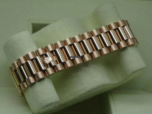 Well Made Imitation Rolex Day-date II 218235 Caliber 3156 Automatic Movement 41mm Rose Gold Case Mens/unisex Watch - Image 9