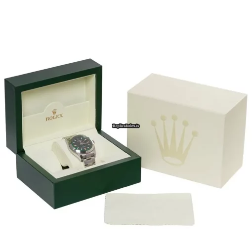 Trustworthy Replica Rolex Milgauss 116400 Automatic Movement 40mm Steel Case Mens/unisex Watch - Image 6