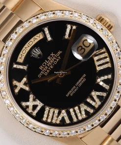Perfect Replica Rolex Day-date 36 18038 Automatic Movement 36mm Yellow Gold Case Mens/unisex Watch
