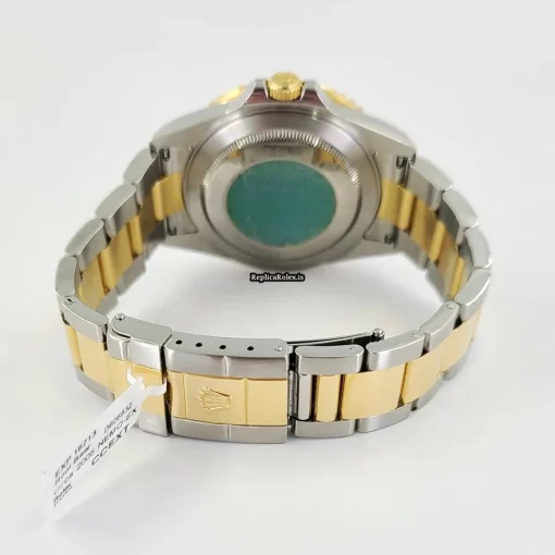 Fantastic Replica Rolex Gmt-master II 16713 Caliber 3185 Automatic Movement 40mm Gold/steel Case Mens/unisex Watch - Image 9