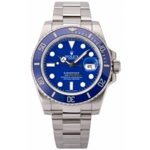 Durable Knockoff Rolex Submariner Date 116619lb Caliber 3135 Automatic Movement 40mm White Gold Case Mens/unisex Watch