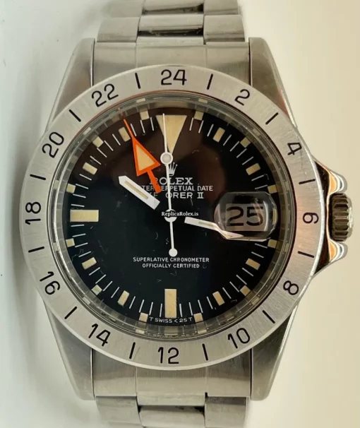 1:1 Replica Rolex Explorer II 1655 Caliber 1570 Automatic Movement 40x47mm Steel Case Mens/unisex Watch - Image 2