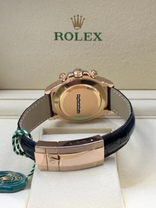 Design Replicas Rolex Daytona 116515ln Caliber 4130 Automatic Movement 40mm Rose Gold Case Mens/unisex Watch - Image 5