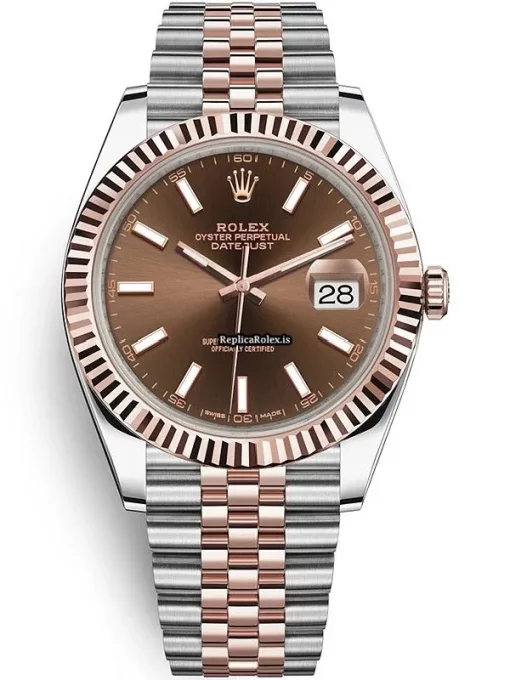 Great Copy Rolex Datejust II 126331 Caliber 3235 Automatic Movement 41mm Gold/steel Case Mens/unisex Watch