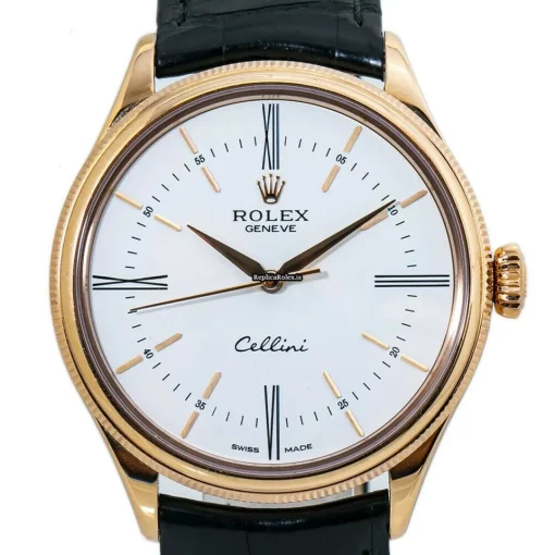 Great Fake Rolex Cellini Time 50505 Automatic Movement Mens/unisex Watch - Image 4