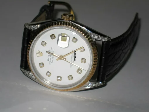Lovely Replica Rolex Datejust Self Winding Automatic 36mm Gold/steel Case Mens/unisex Watch - Image 3