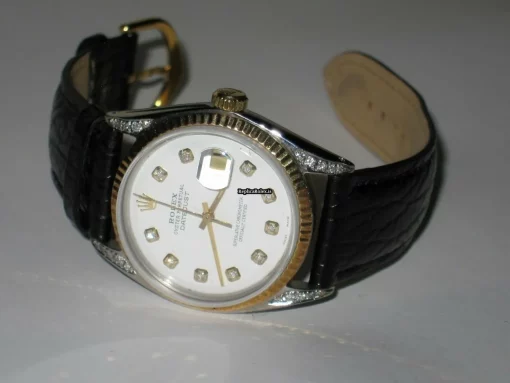 Lovely Replica Rolex Datejust Self Winding Automatic 36mm Gold/steel Case Mens/unisex Watch - Image 5