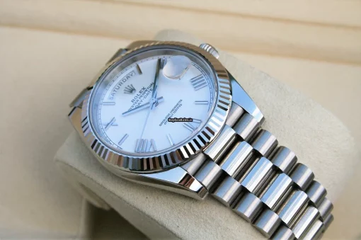 Lovely Replicas Rolex Day-date 40 228239 Caliber 3255 Automatic Movement 40mm White Gold Case Mens/unisex Watch - Image 2