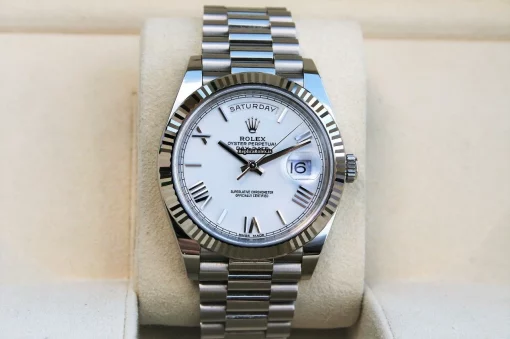 Lovely Replicas Rolex Day-date 40 228239 Caliber 3255 Automatic Movement 40mm White Gold Case Mens/unisex Watch - Image 6