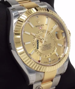 Distinctive Fake Rolex Sky-dweller 326933 Automatic Movement 42mm Gold/steel Case Mens/unisex Watch