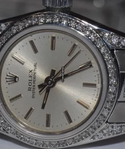 Luxury Fake Rolex Datejust Self Winding Automatic 26mm Steel Case Womens Watch