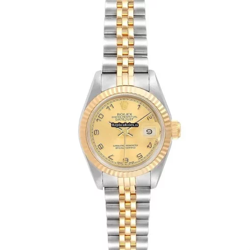 Fantastic Replica Rolex Lady-datejust 79173 Caliber 2235 Automatic Movement 26mm Gold/steel Case Womens Watch